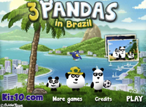 3 Panda in Brazilia