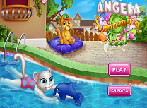 Angela la Piscina