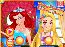 Ariel si Rapunzel Concurs de Machiaj