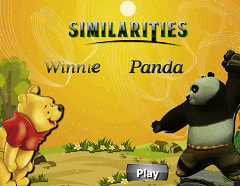 Asemanari intre Winnie si Panda