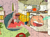 Baiatul Stridie si Scoica Puzzle