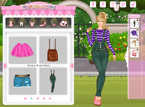 Barbie in Gradina