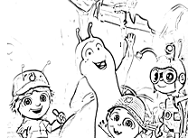 Beat Bugs de Colorat