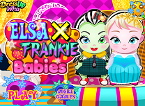 Bebelusele Elsa si Frankie Stein