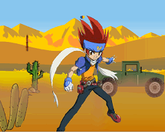 Beyblade cu Masina