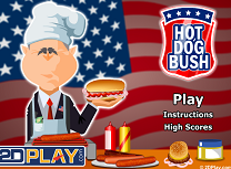 Bush Face Hot Dog