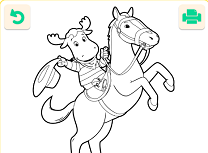 Coloreaza cu Backyardigans
