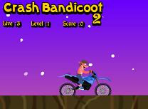 Crash Bandicoot cu Motocicleta 2