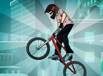 Cu BMX-ul Iarna