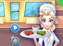 Elsa Pregateste Micul Dejun