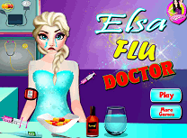 Elsa la Doctor Pentru Gripa