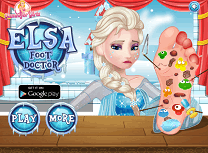 Elsa la Doctorul de Picioare