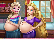 Elsa si Barbie Cele Mai Bune Prietene Gravide