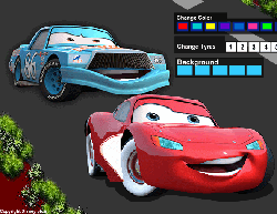 Fulger Mcqueen de Colorat 2