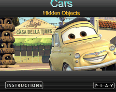 Fulger Mcqueen si Obiectele Ascunse