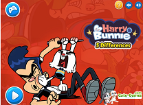 Harry and Bunnie 5 Differences