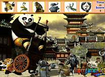 Kung Fu Panda Gaseste Obiectele Ascunse