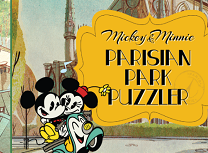 Mickey si Minnie in Paris