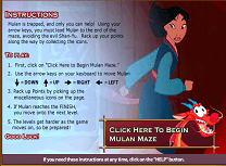 Mulan in Labirint