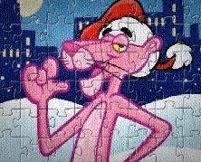 Pantera Roz Puzzle