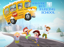 Parcheaza Autobuzul Iarna