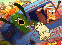 Pickle si Peanut Accident cu Dubita