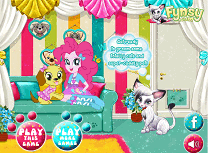 Pinkie Pie si Salonul de Animale