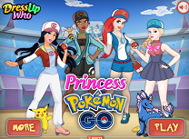Printesele si Stilul Pokemon Go