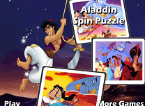 Puzzle cu Aladdin