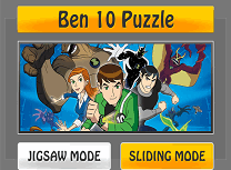 Puzzle cu Ben 10