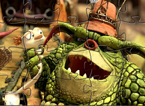 Puzzle cu Bottersnikes si Gumbles 
