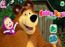 Puzzle cu Masha si Ursul