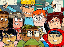 Puzzle cu Personajele din Fangbone