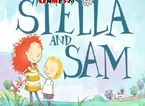 Puzzle cu Stella si Sam