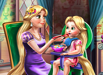 Rapunzel Hraneste Fetita