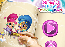 Shimmer si Shine Carte de Colorat