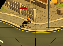 Sniper in Orasul Zombi 