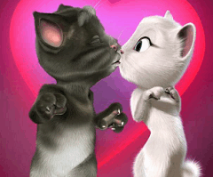 Talking Tom Cat de Ziua Indragostitilor