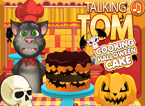 Talking Tom Gateste de Halloween