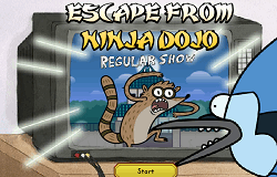 Mordecai si Rigbi - Evadarea din Dojo-ul Ninja