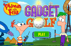 Phineas si Ferb Golf