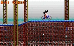 Goku cu Bicicleta