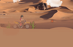 Bakugan Cursa in Desert