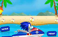 Sonic cu skijetul