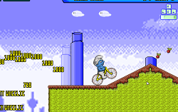Strumfi cu Bmx-ul
