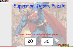 Puzzle cu Superman
