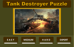 Puzzle cu Tancuri