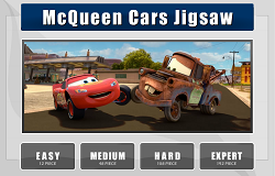 Puzzle cu McQueen