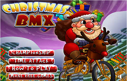 Mos Craciun pe Bmx