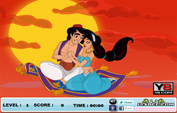 Saruturi cu Aladdin si Jasmine